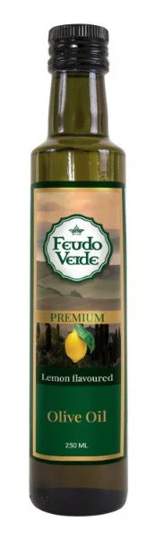 Масло оливковое Feudo Verde Extra virgin с лимоном н/раф