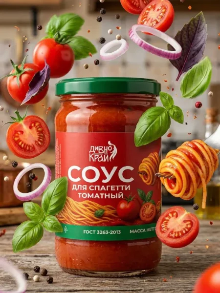 ДивноКрай Соус для спагетти томатный