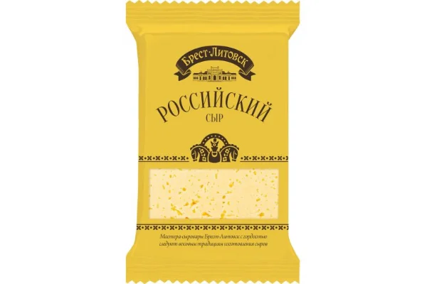 Сыр "Брест-Литовск" Российский 50%