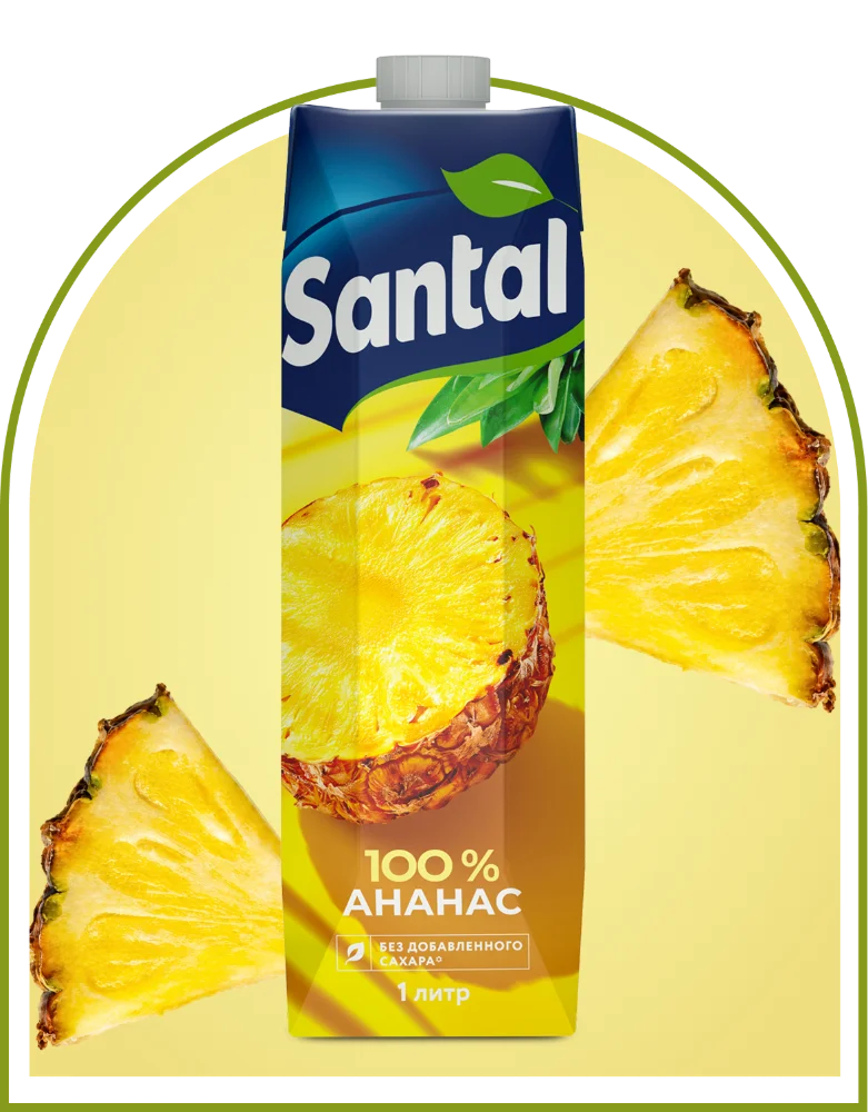 Сок Santal ананасовый 