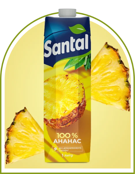 Сок Santal ананасовый 