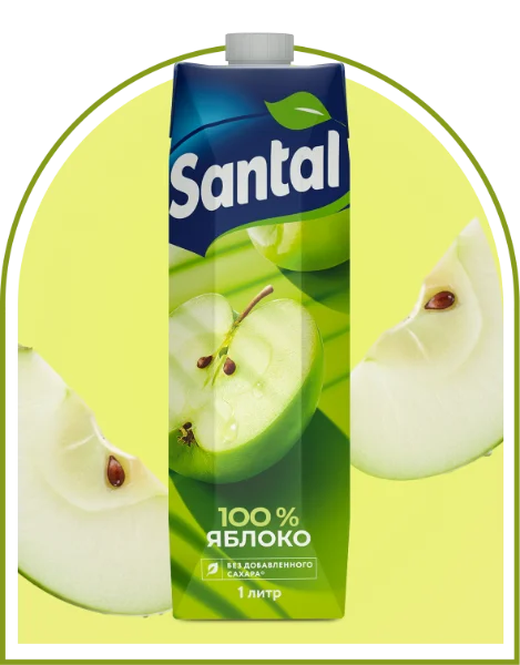 Сок Santal яблочный 