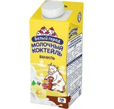 Коктейль молочный Белый город ваниль у/паст. 1,5%