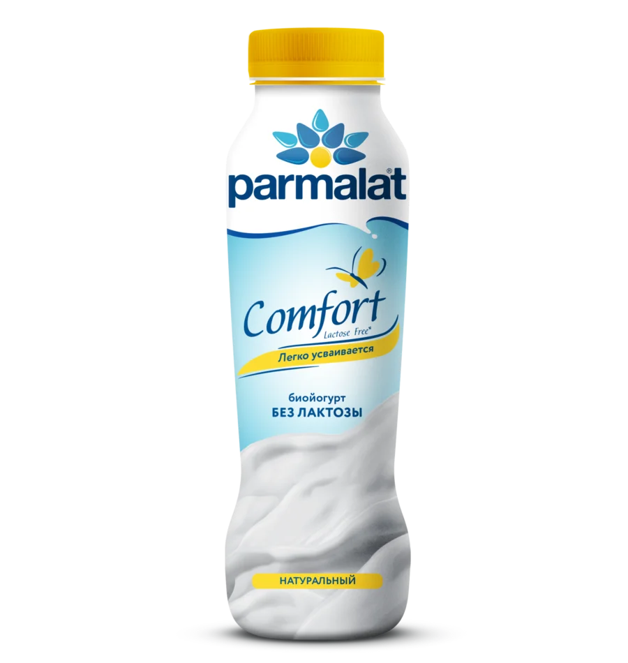 Йогурт питьевой Parmalat Comfort натуральный б/лакт. 1,7%