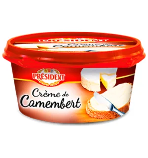 Сыр плавленный President Creme Camembert  50% 