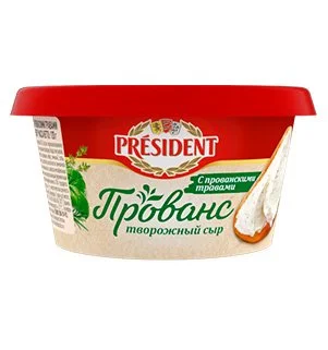 Сыр мягкий President Прованс с прованскими травами творожный  60%