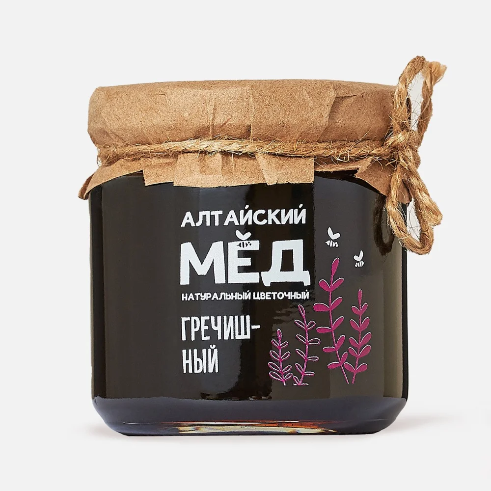 Мед натуральный цветочный- Гречишный