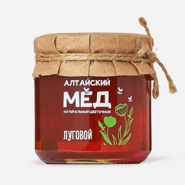 Мед натуральный цветочный- Луговой