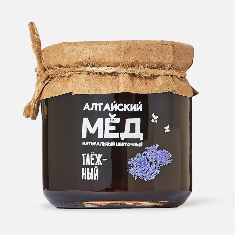 Мед натуральный цветочный- Таежный