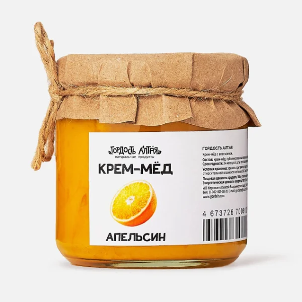 Крем-мед с Апельсином