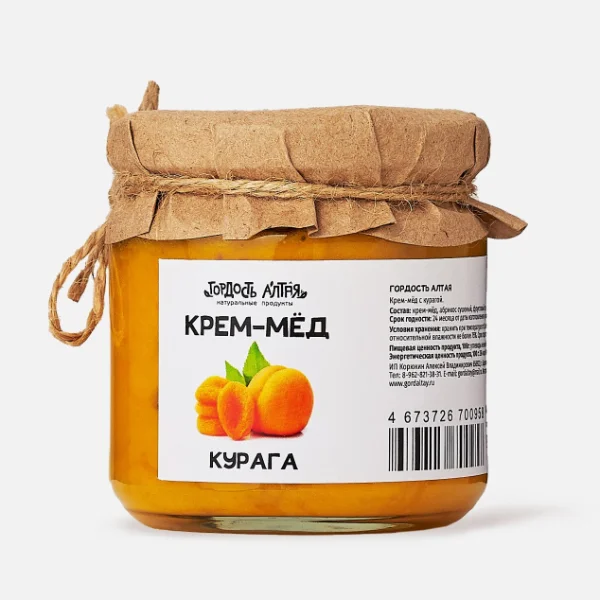 Крем-мед с Курагой